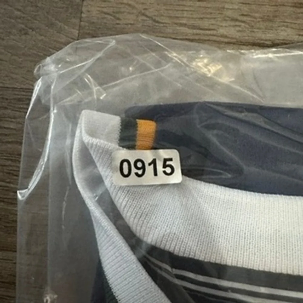 Adidas Utah Jazz Derrick Favors 15 NBA Jersey Mens Large Navy Blue 7818A 14‎